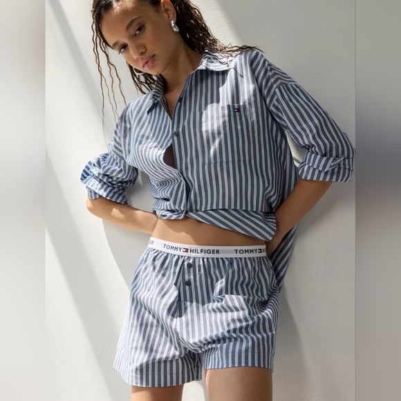 Tommy Hilfiger Pants - Tommy Hilfiger Woven Boxer Shorts NWT Size L